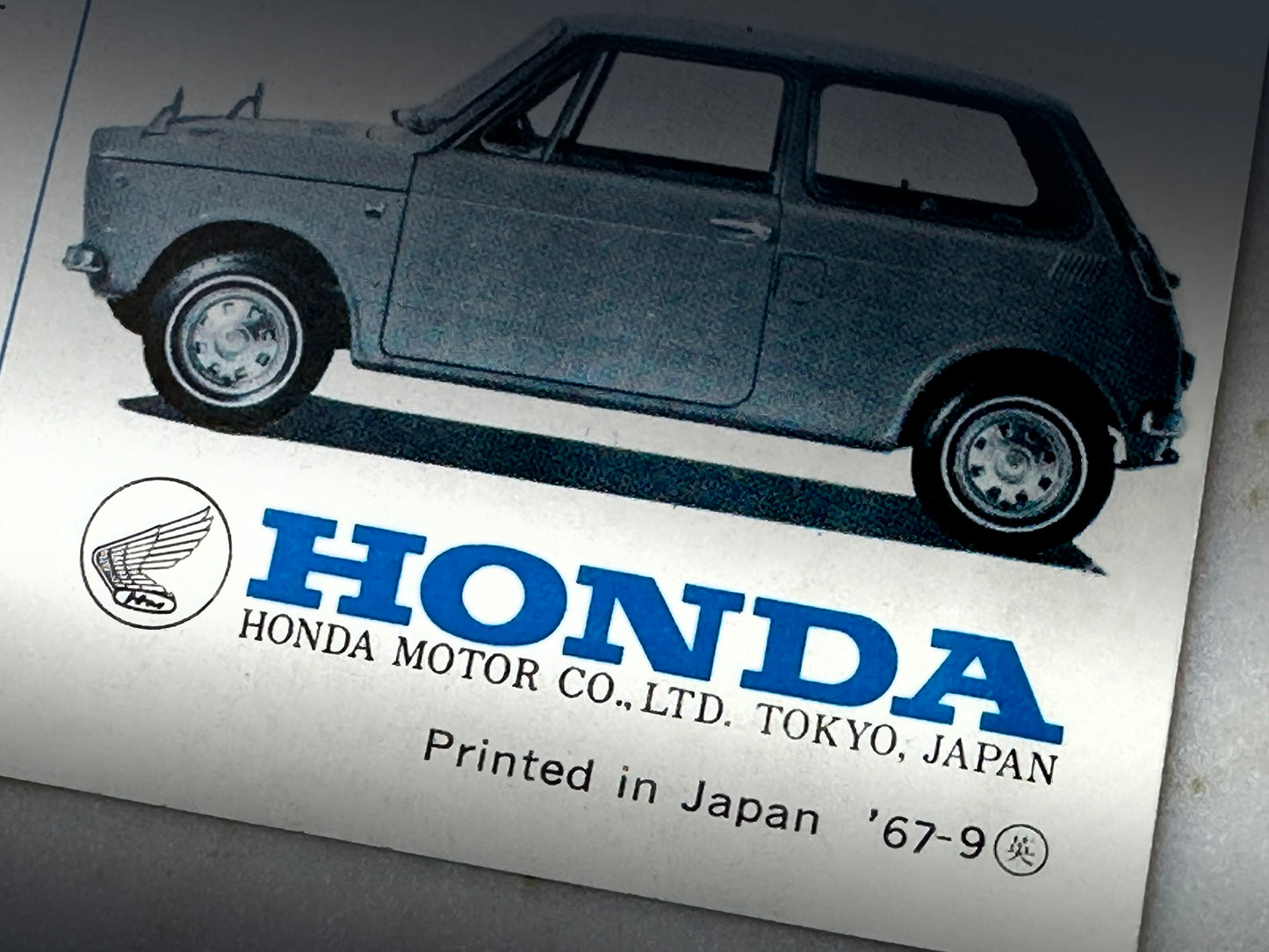 1967 Honda Brand Tee (Blue)