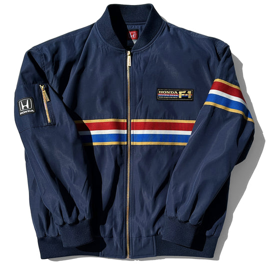 1986 Honda F1 Team Aviator Jacket (Blue)