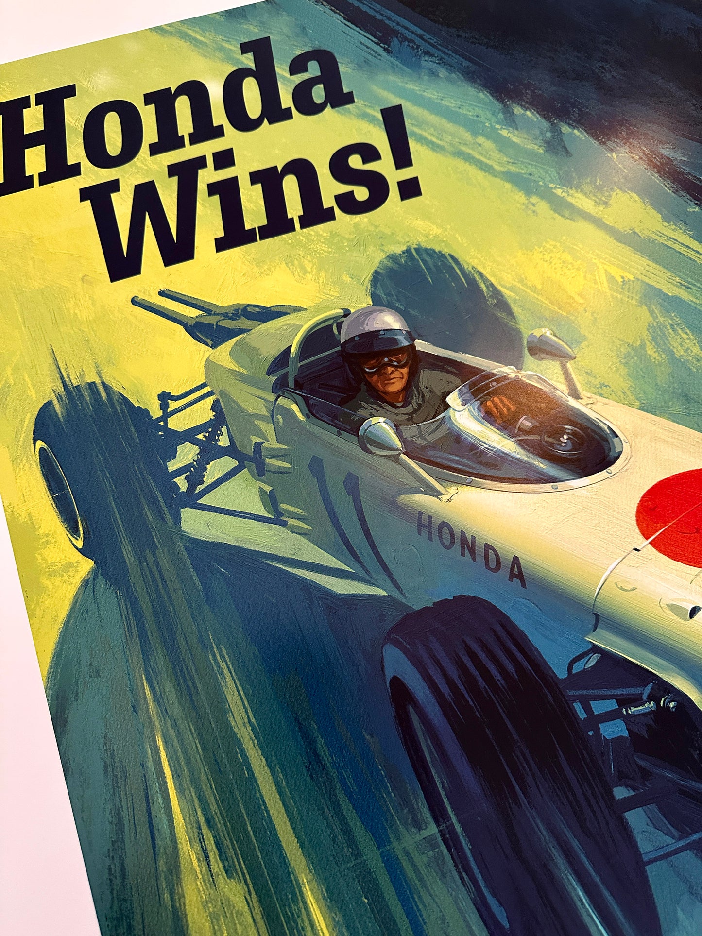 1965 Mexican Grand Prix Poster