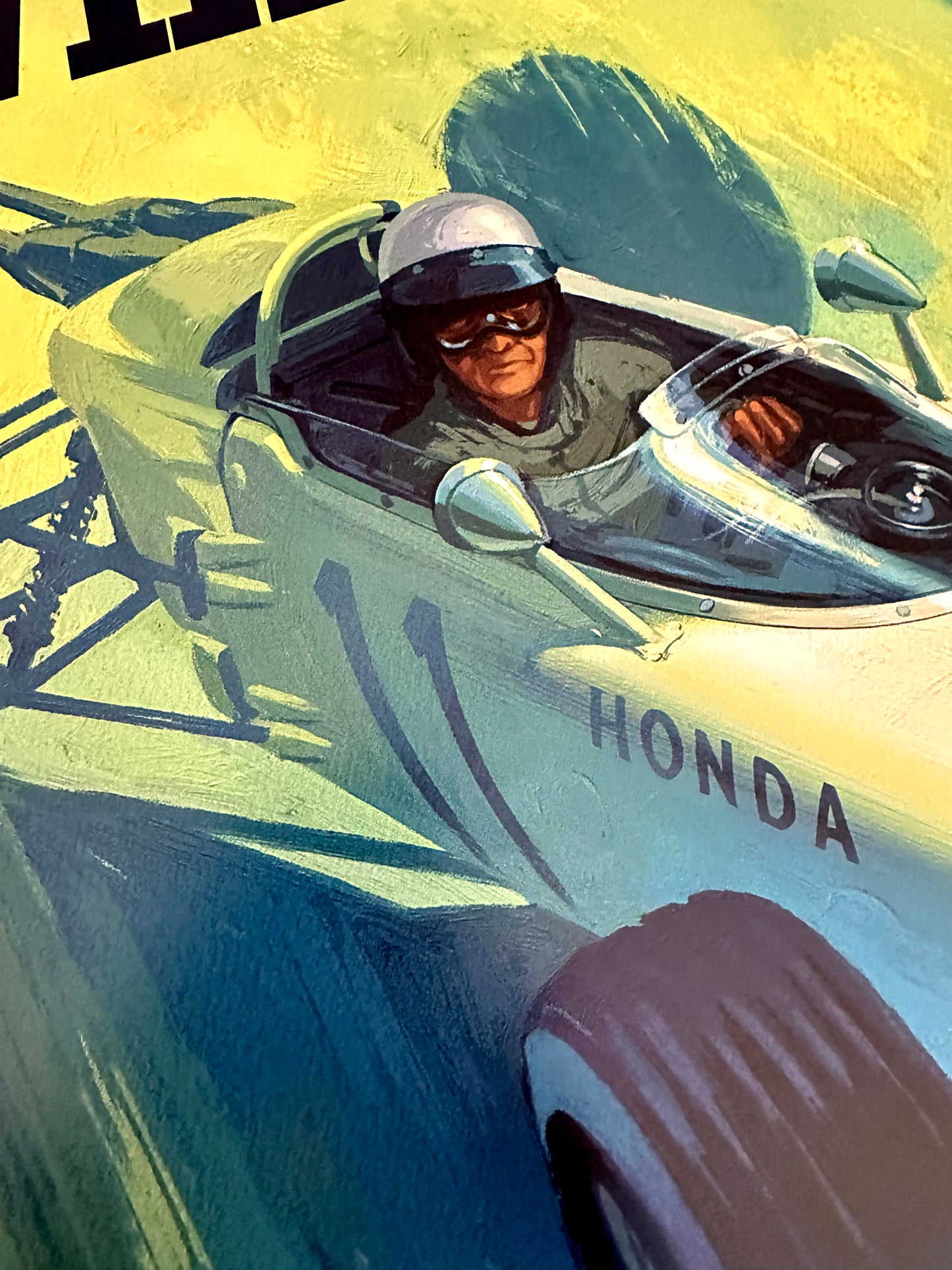 1965 Mexican Grand Prix Poster