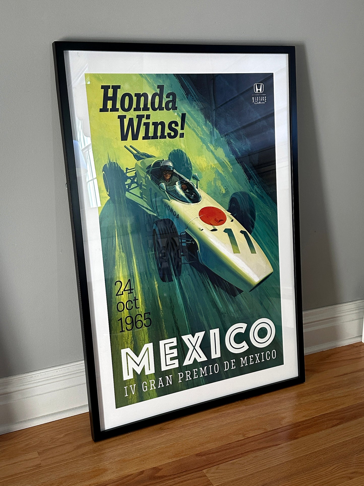 1965 Mexican Grand Prix Poster