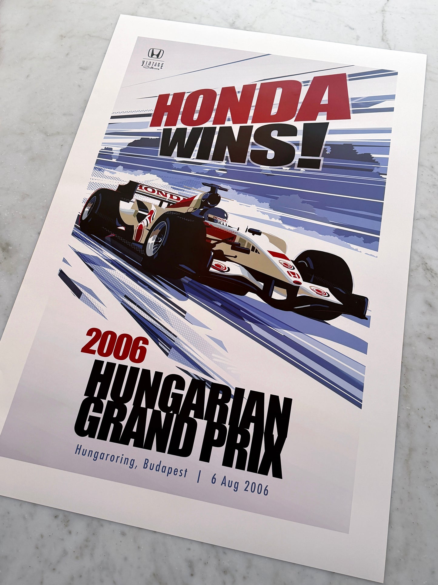2006 Hungarian Grand Prix Poster