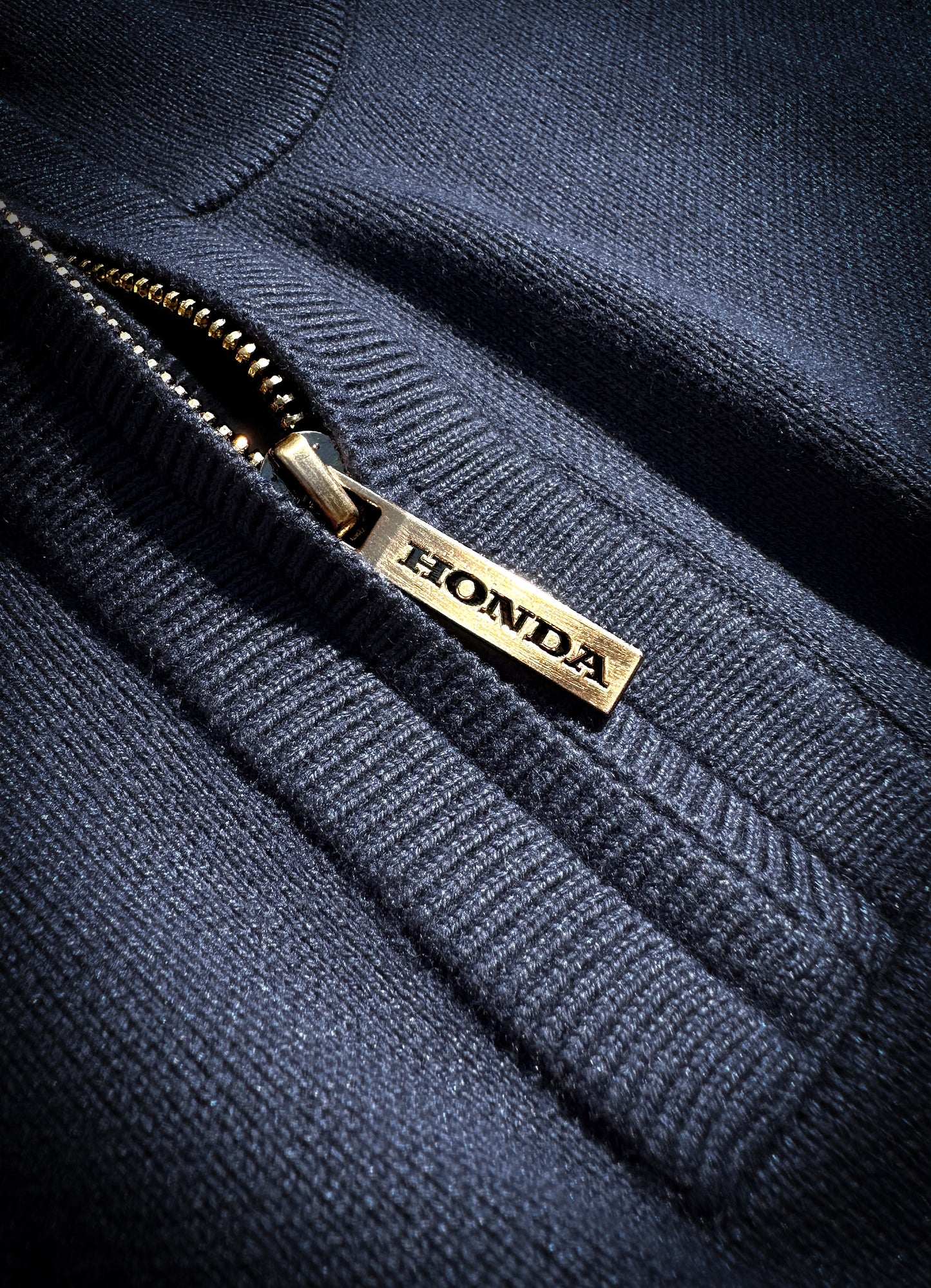 1986 Honda F1 Team 1/4-Zip Sweater (Blue)