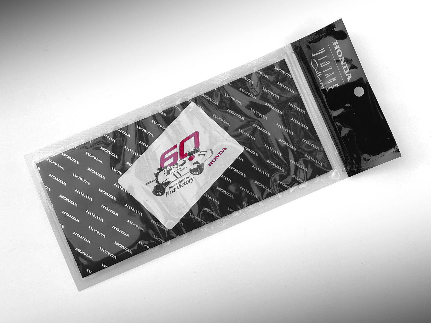 60th Anniversary First F1 Win Sticker