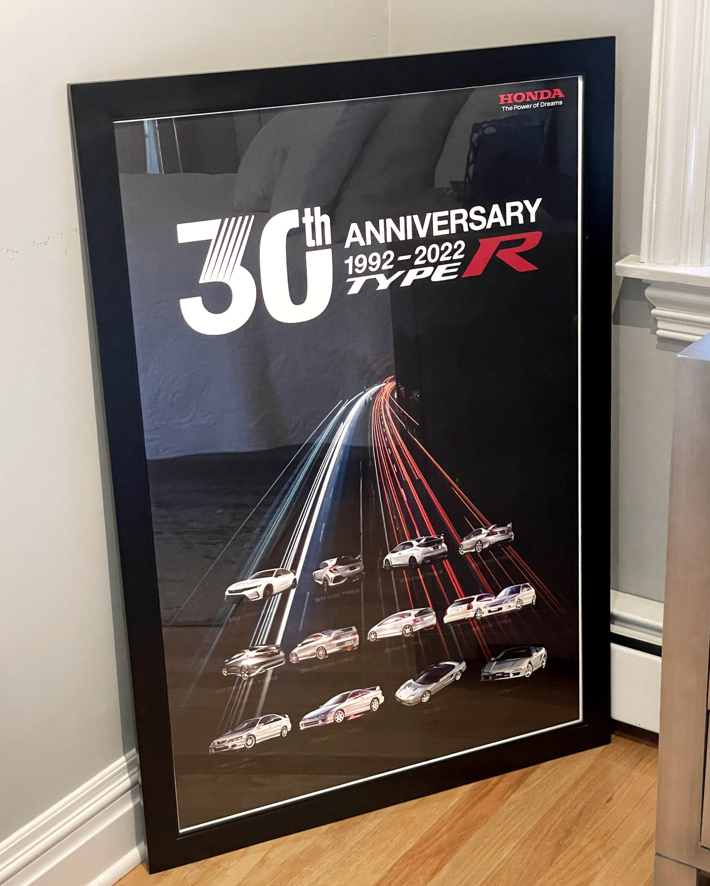 30th Anniversary Type R Poster - Black