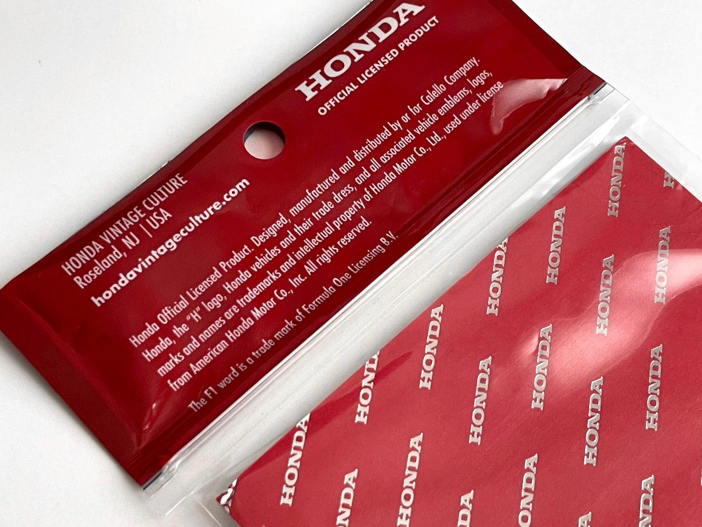 Honda F1 Racing Team Logo Sticker (1983-1988) Silver