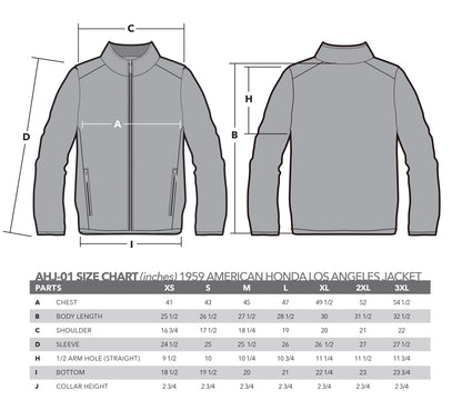 1959 American Honda Los Angeles Jacket (Gray)