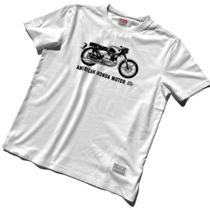 1963 American Honda Super Hawk Tee (white)
