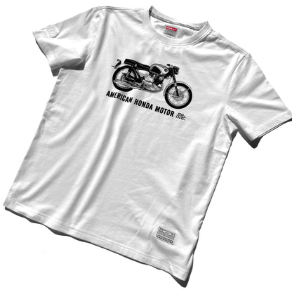 1963 American Honda Super Hawk Tee (white)