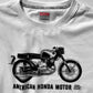 1963 American Honda Super Hawk Tee (white)