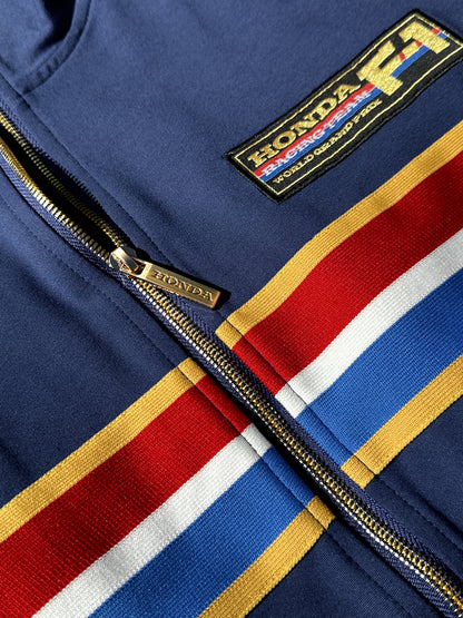 1986 Honda F1 Team Zipper Jacket (Blue)