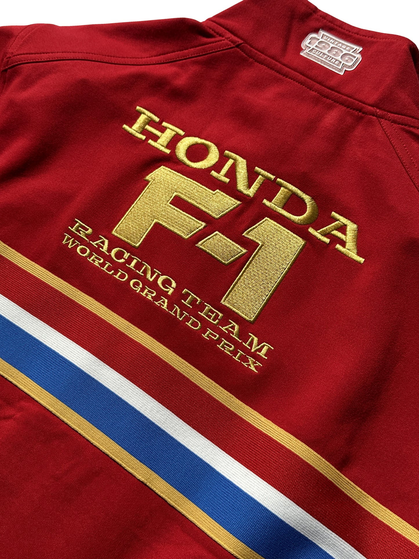 1986 Honda F1 Team Zipper Jacket (Red)