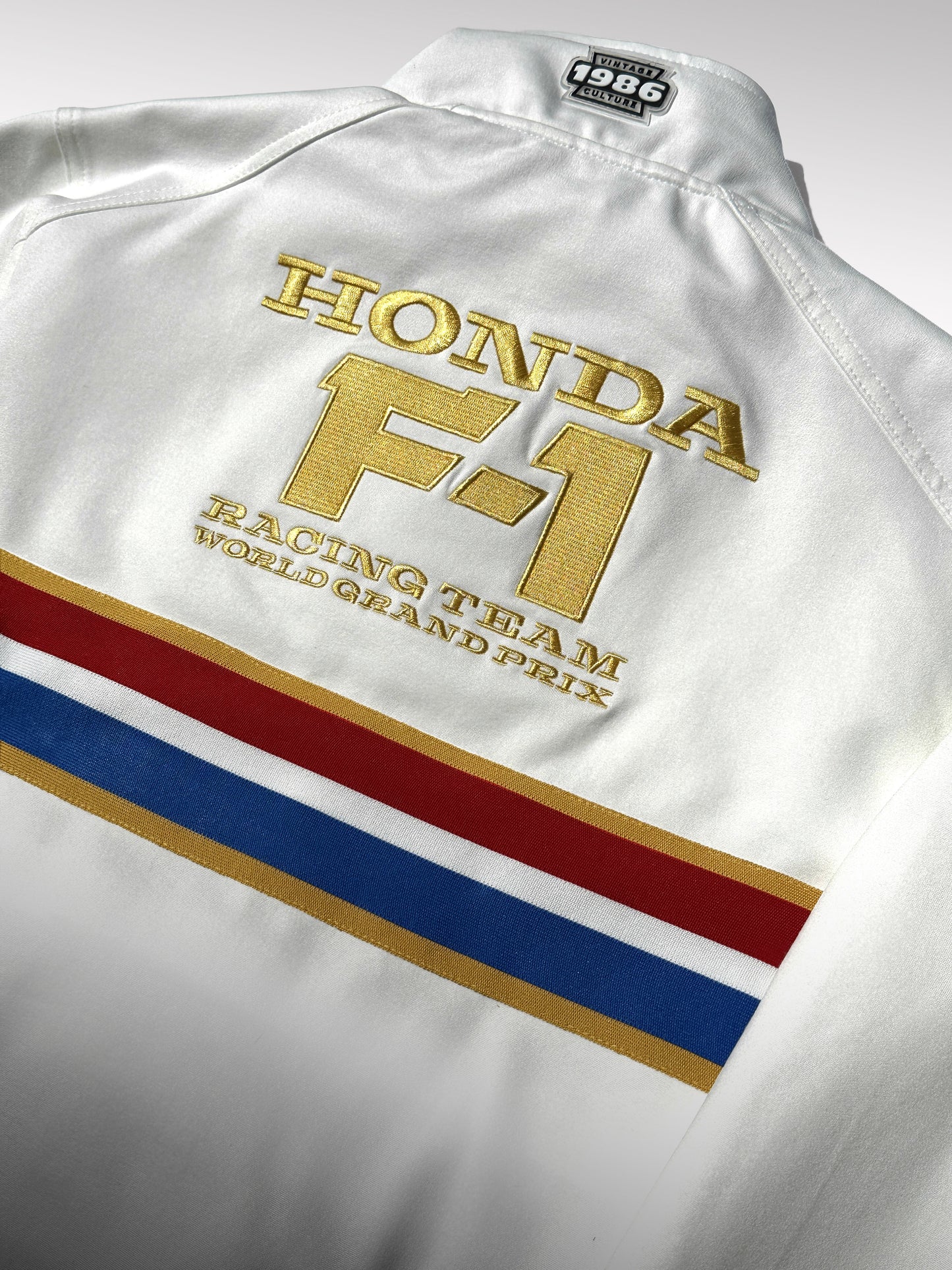1986 Honda F1 Team Zipper Jacket (White)