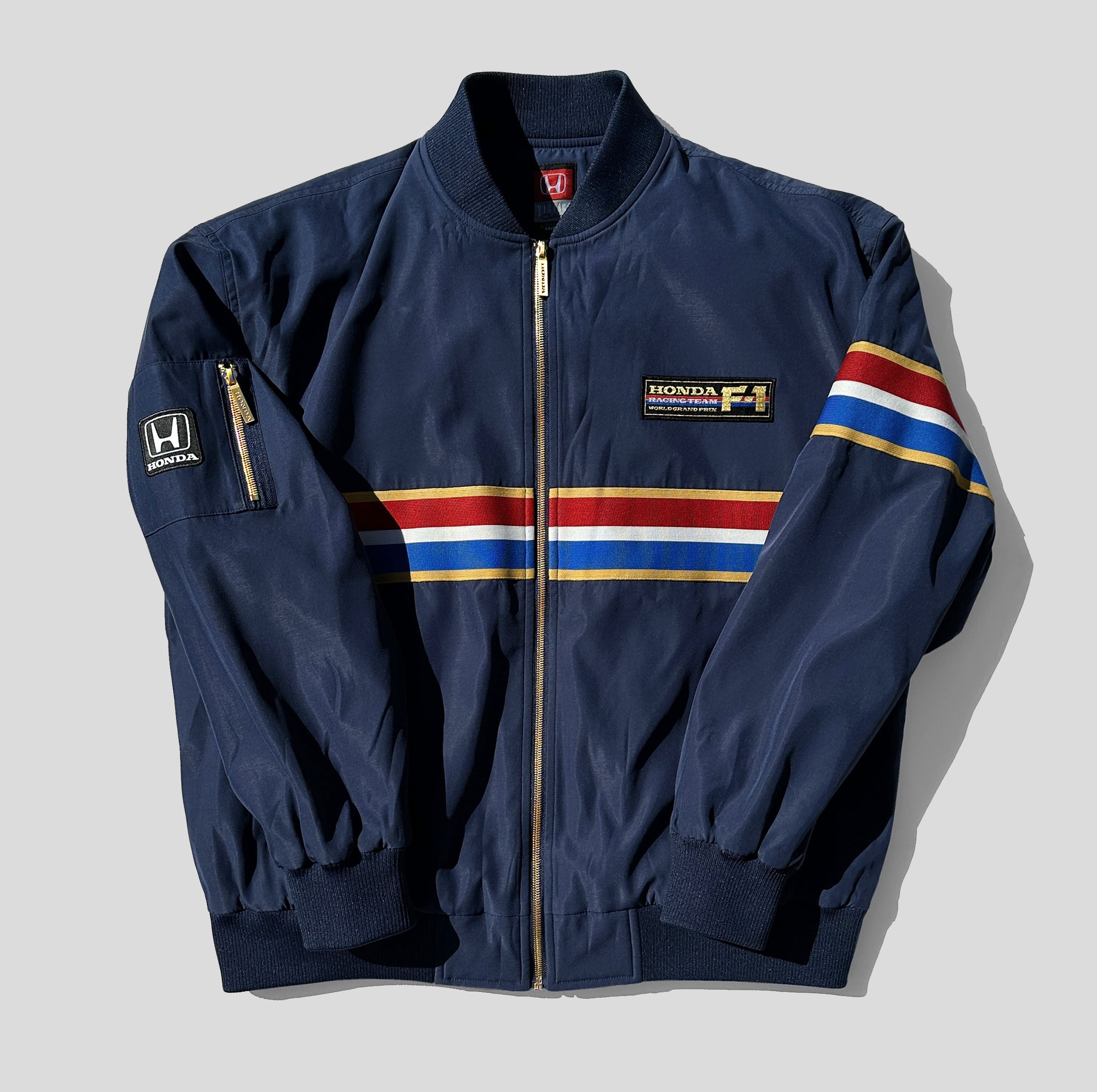 1986 Honda F1 Team Aviator Jacket (Blue) – Vintage Culture