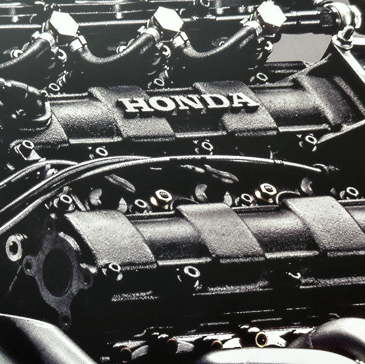 RA166E - Honda V6 Turbo F1 Engine Poster