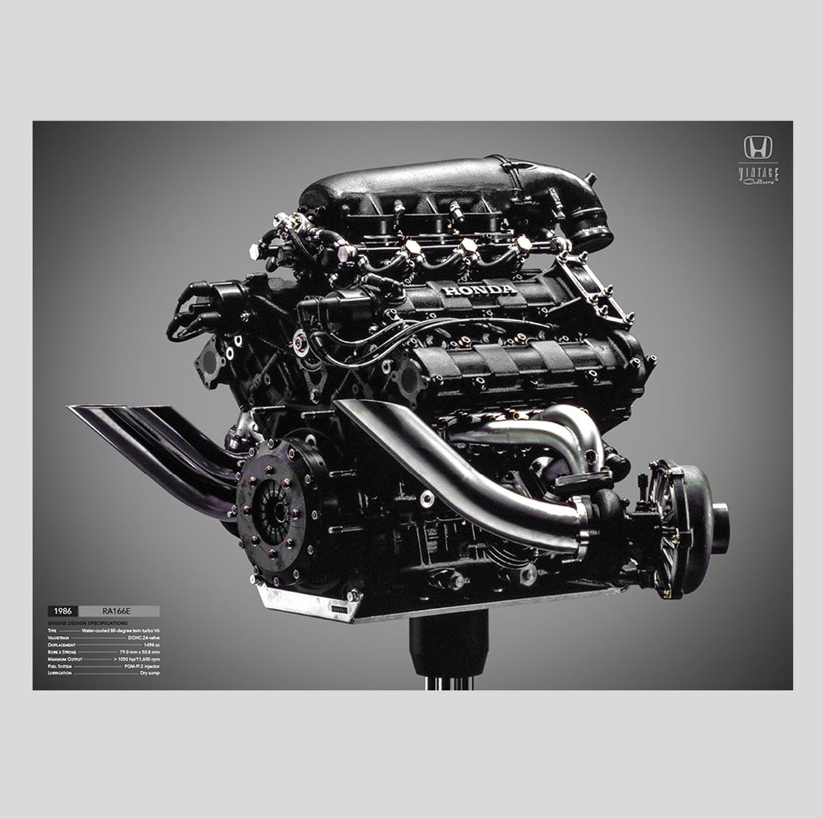 Honda F1 Poster Bundle 1: Mexico, Hungary, RA166E