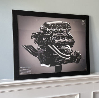 Honda F1 Poster Bundle 1: Mexico, Hungary, RA166E