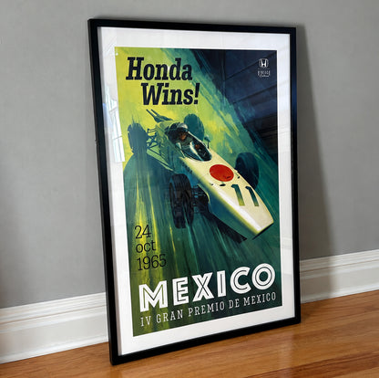 Honda F1 Poster Bundle 1: Mexico, Hungary, RA166E
