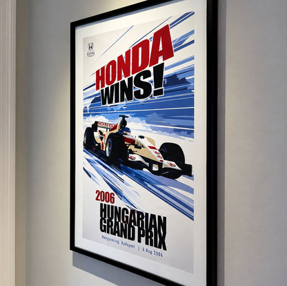 2006 Hungarian Grand Prix Poster