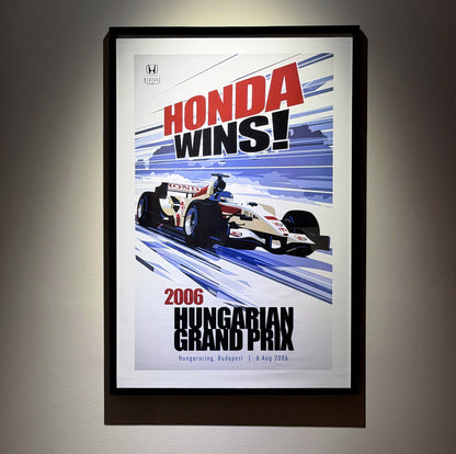 2006 Hungarian Grand Prix Poster
