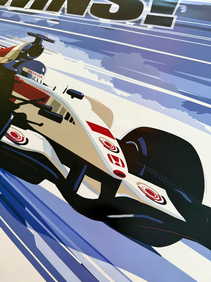2006 Hungarian Grand Prix Poster