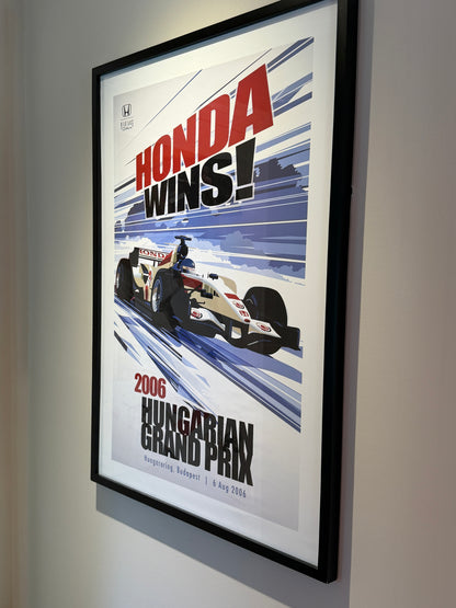 2006 Hungarian Grand Prix Poster