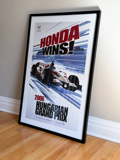 2006 Hungarian Grand Prix Poster