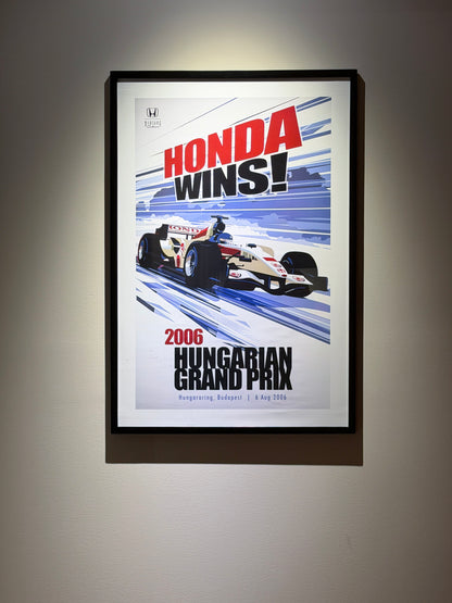 2006 Hungarian Grand Prix Poster