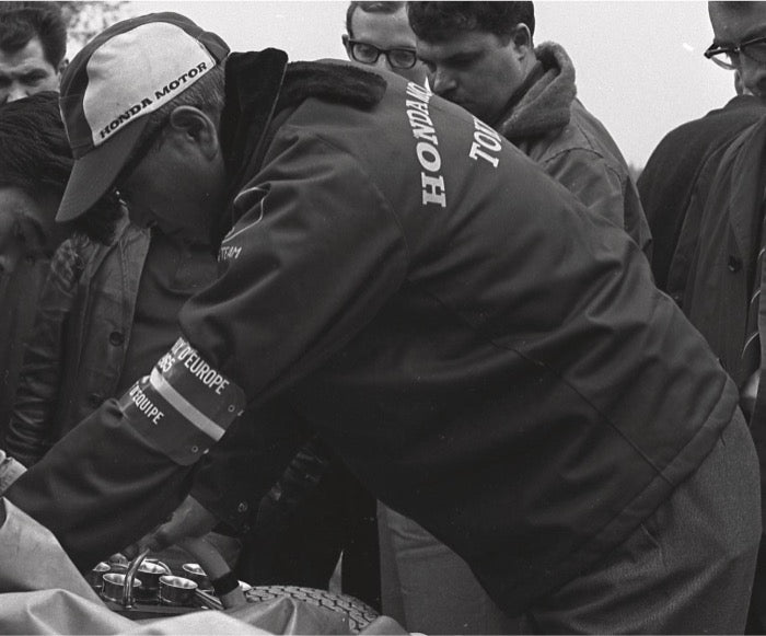 1965 Honda F1 Team Fur Collar Replica Jacket