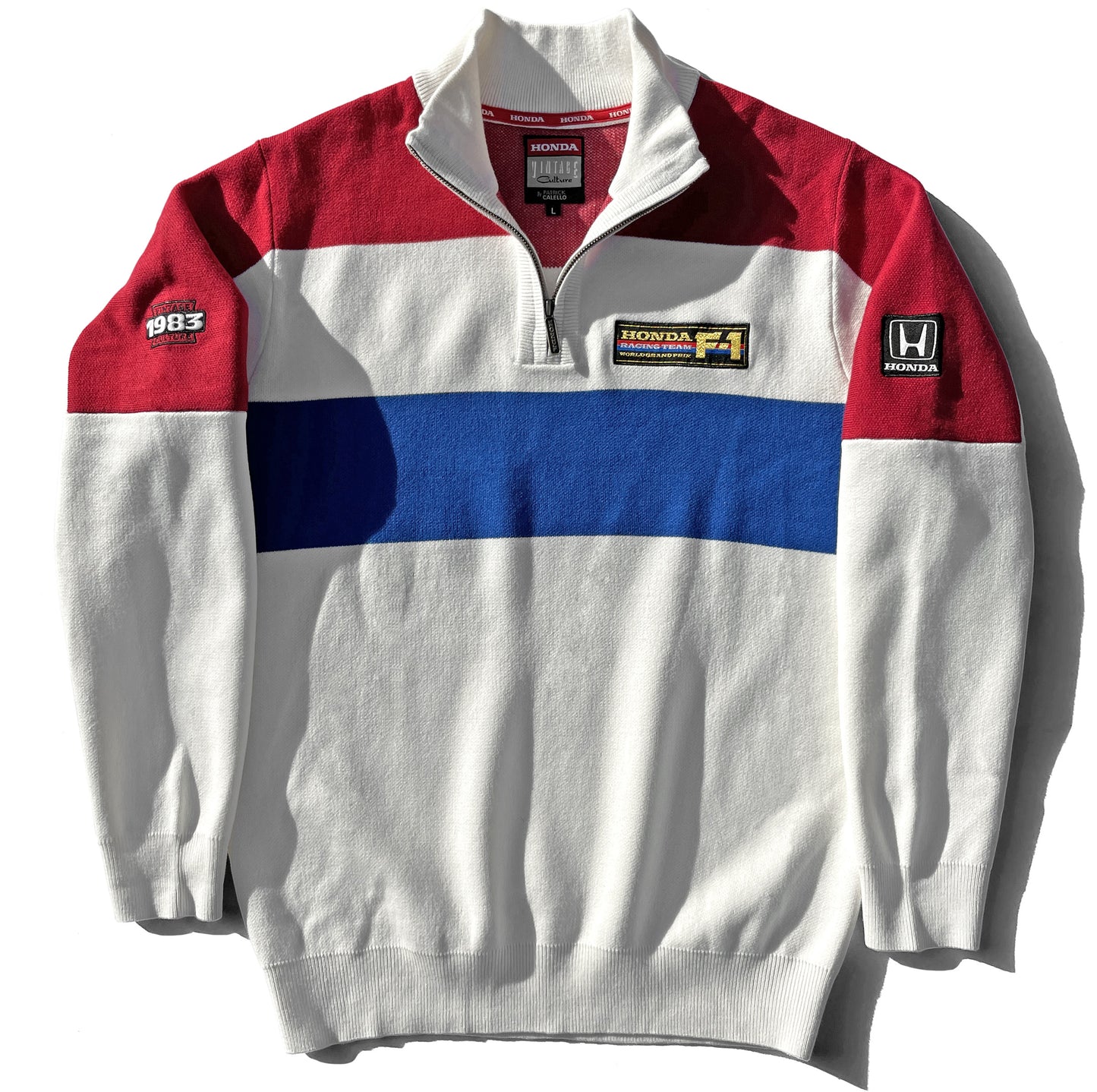 1983 Honda F1 Team 1/4-Zip Sweater