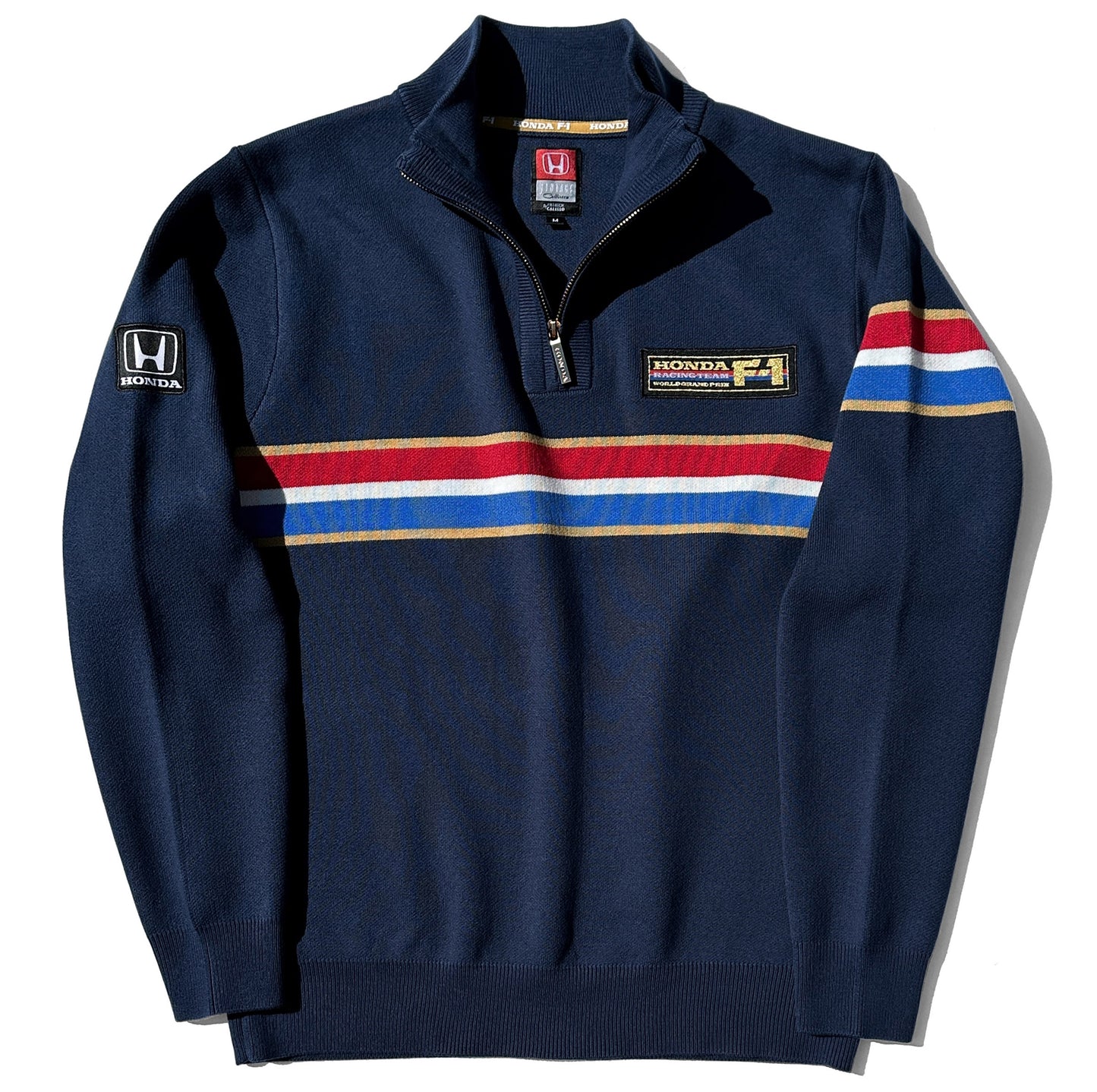 1986 Honda F1 Team 1/4-Zip Sweater (Blue)