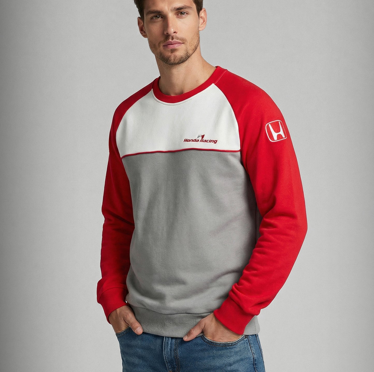 2002 Honda F1 Team Crewneck Sweatshirt