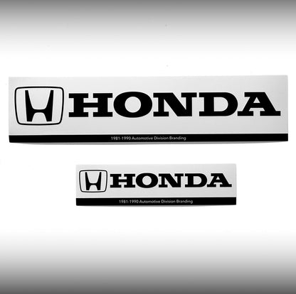 1981-1990 Honda Automotive Division Logo Sticker Set