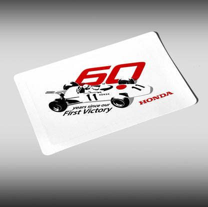 60th Anniversary First F1 Win Sticker