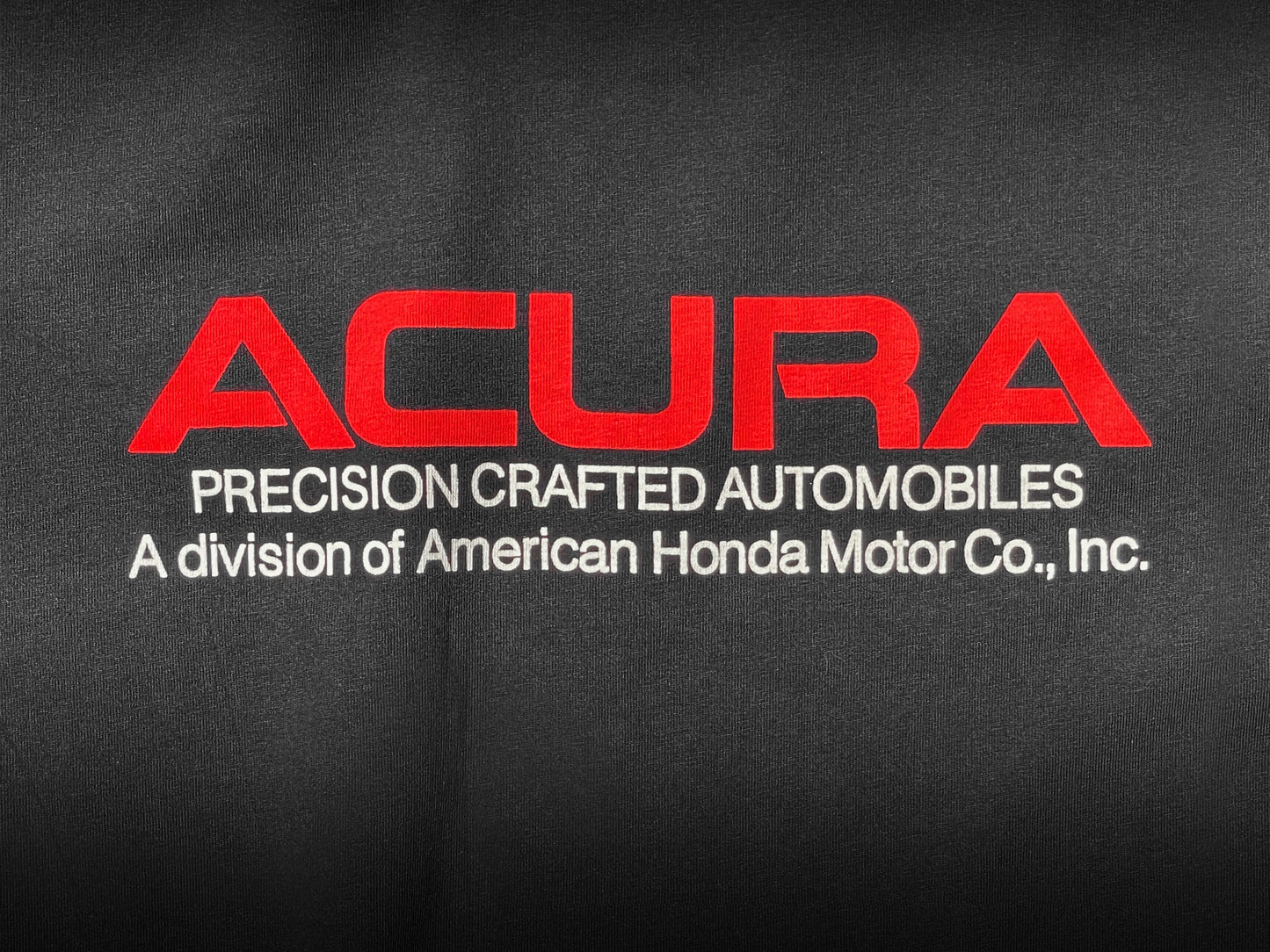 1986 Acura Brand Tee - Black