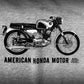 1963 American Honda Super Hawk Tee