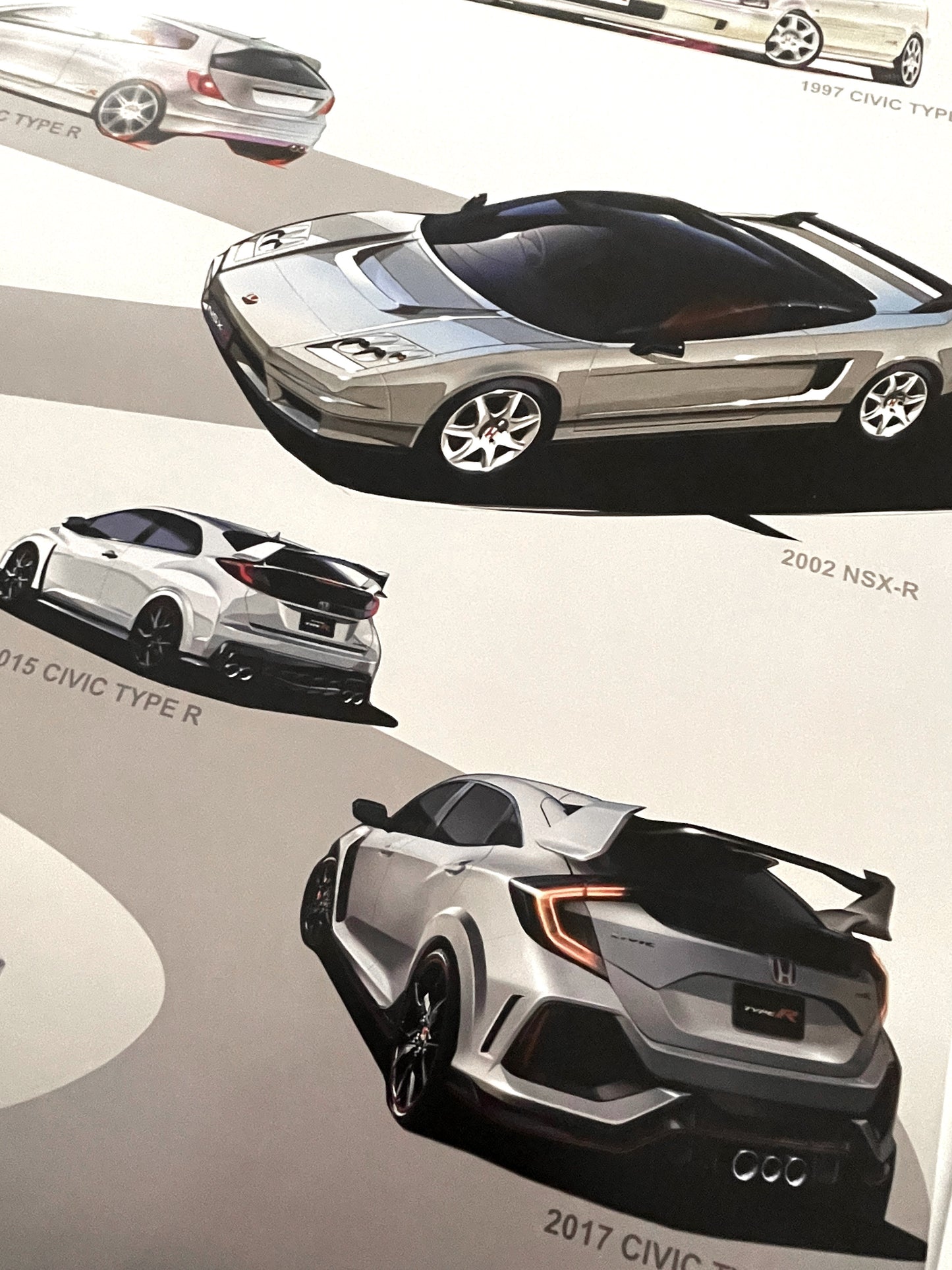 30th Anniversary Type R Poster - White