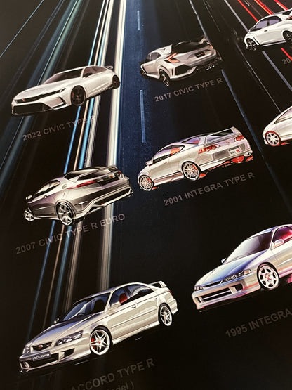 30th Anniversary Type R Poster Bundle