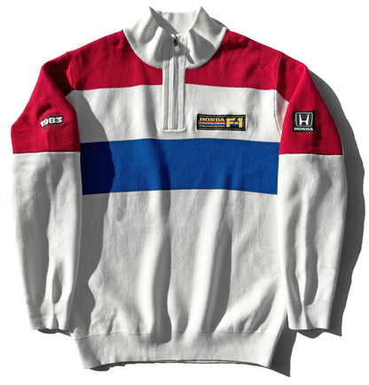1983 Honda F1 Team 1/4-Zip Sweater