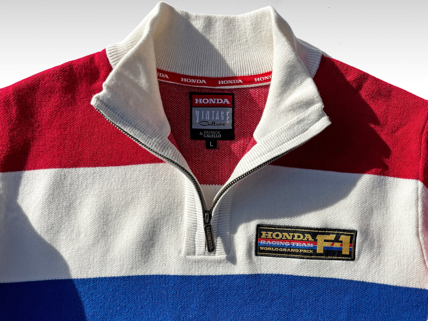 1983 Honda F1 Team 1/4-Zip Sweater