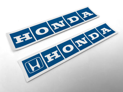 American Honda 1980's Brand Sticker Set