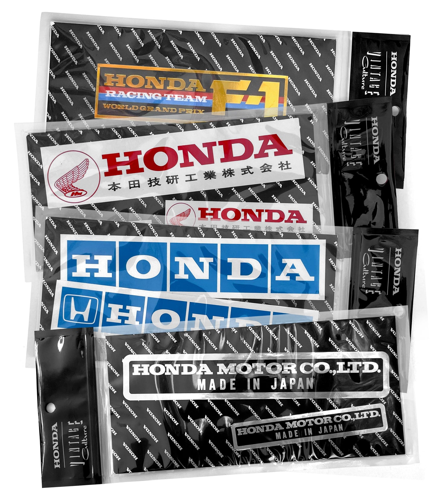 Honda Vintage Culture Sticker Bundle