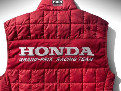 1989 Honda Grand Prix Racing Team Vest - Red