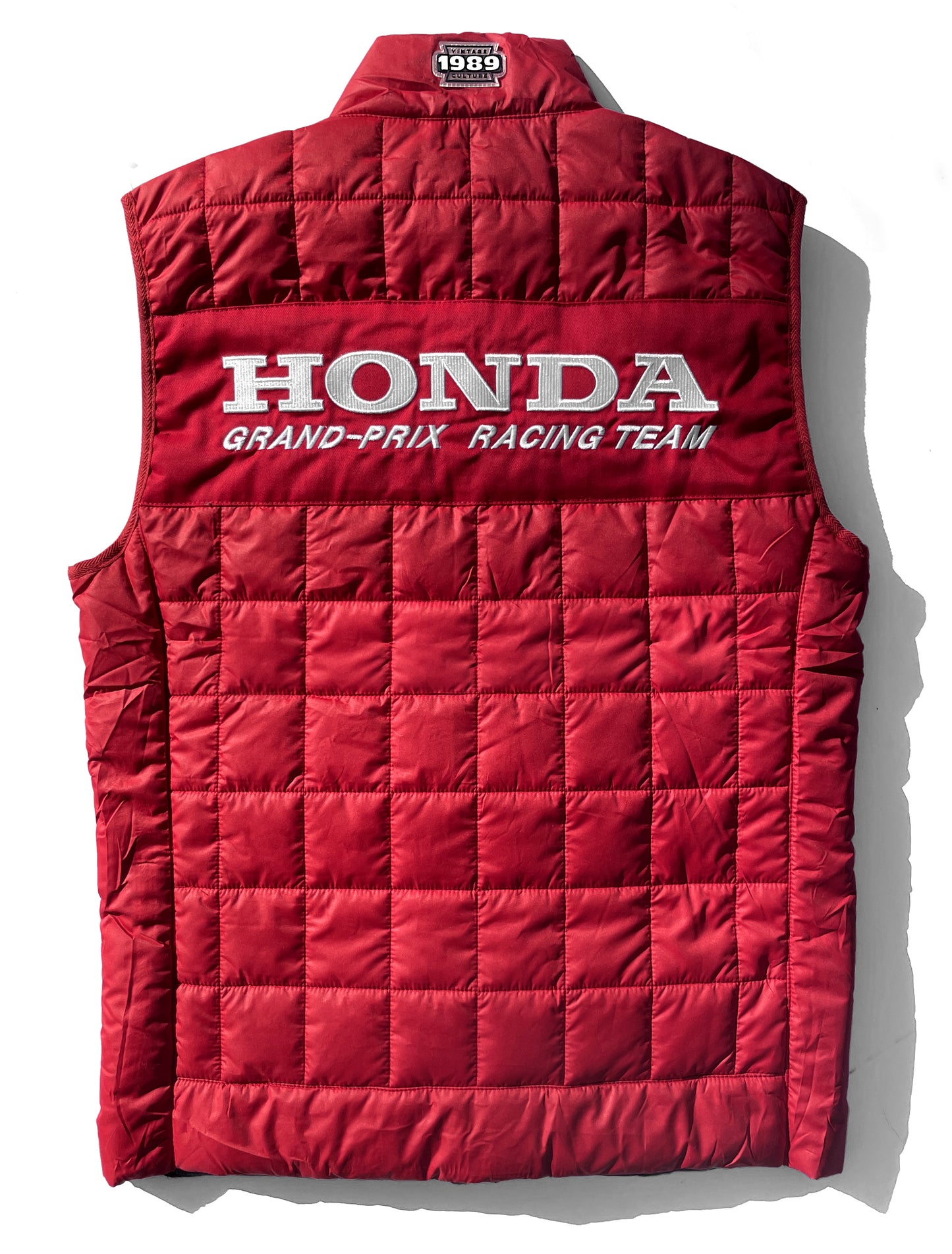 1989 Honda Grand Prix Racing Team Vest - Red