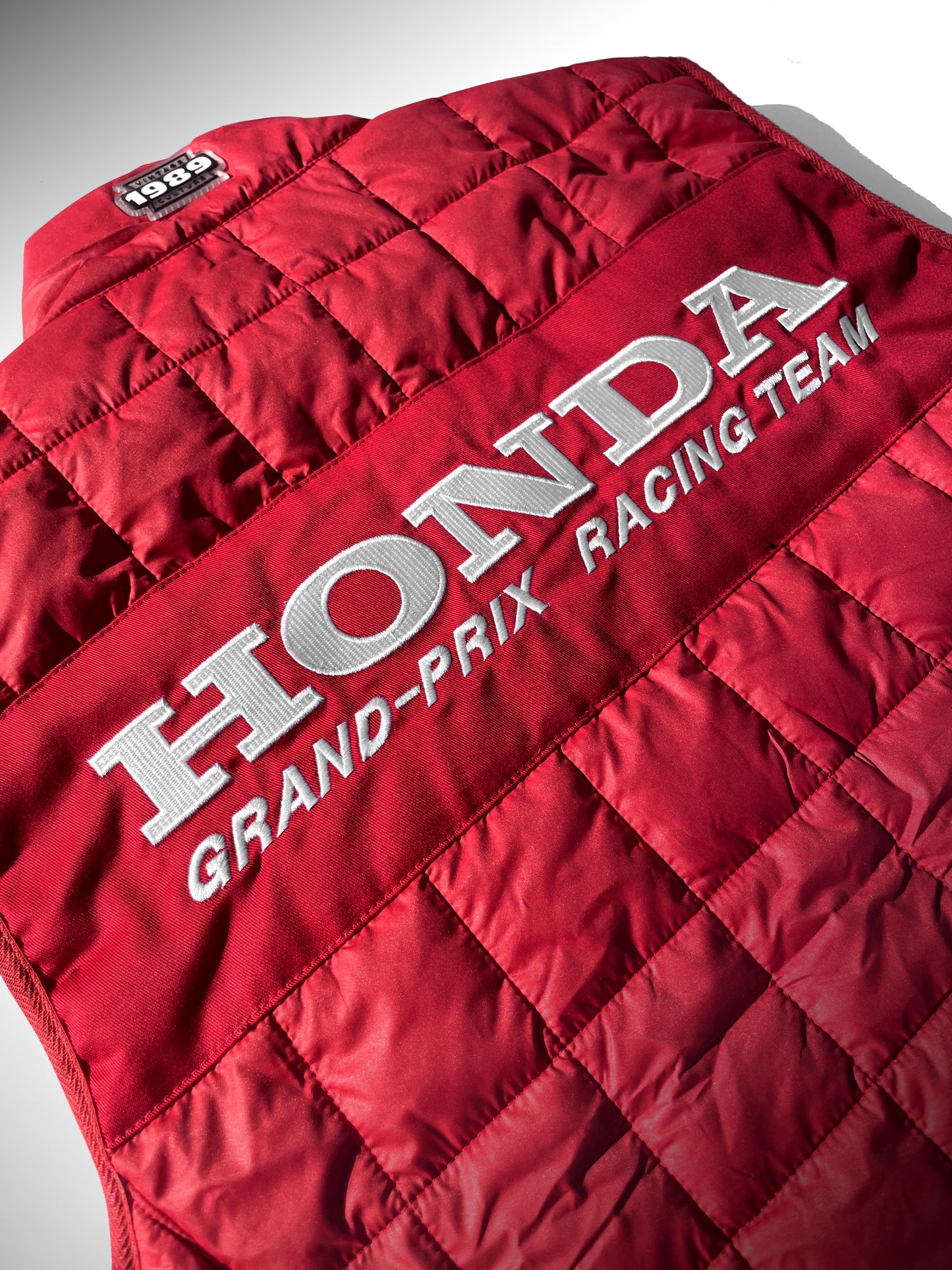 1989 Honda Grand Prix Racing Team Vest - Red